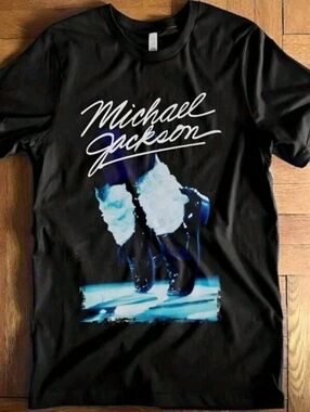Michael Jackson Graphic Tee - Black